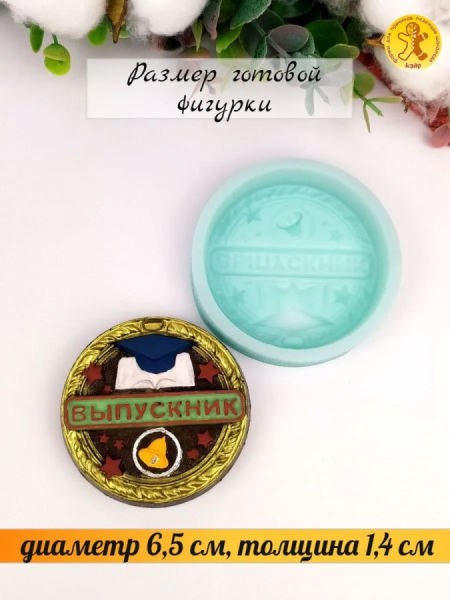 силиконовая форма №190"Выпусник" 