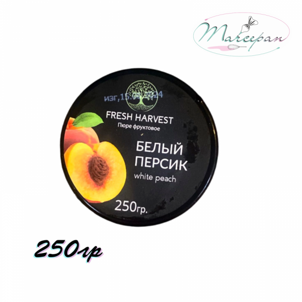 Пюре FRESH HARVEST персик белый 250гр