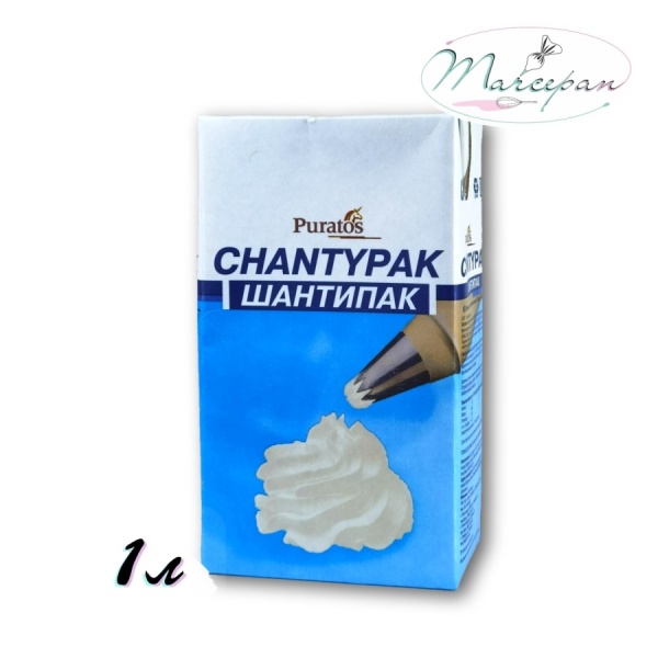 Сливки Шантипак 1л с ЗМЖ